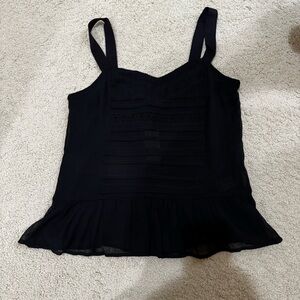 NWT American Eagle Outfitters Black Sleeveless Top Size S/P